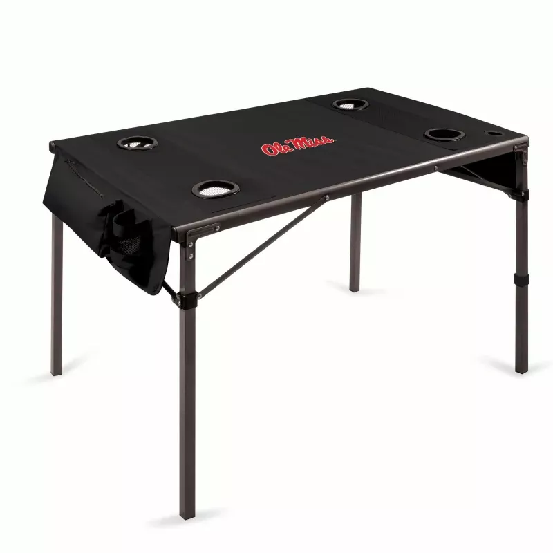 Ole Miss Rebels – Travel Table Portable Folding Table