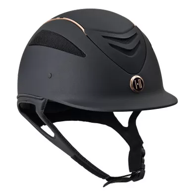 ONE K Defender Rose Gold Stripe Helmet (470663BKMRG)
