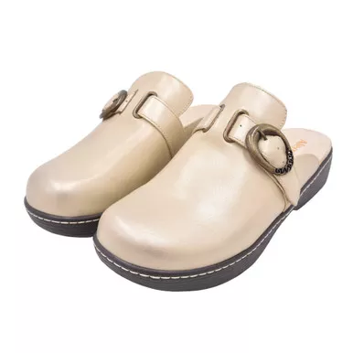 Open Box (Great condition, limited use): ALEGRIA Osmosis, Color: Gold Cream, Size: 42, Width: M (OSM-6348-42)