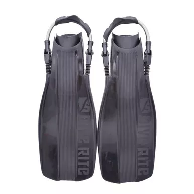 Open Box (Great condition, limited use): DIVE RITE FINS XT - S/S STRAP W/SWIVEL BUCKLE BLACK, Size: S (ES510-SMALL)
