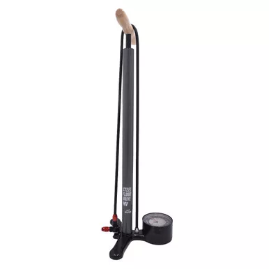 Open Box (Great condition, limited use): LEZYNE Steel HV Floor Drive 3.5 Flat Gray Pump (1-FP-STHVFLDR-V131)