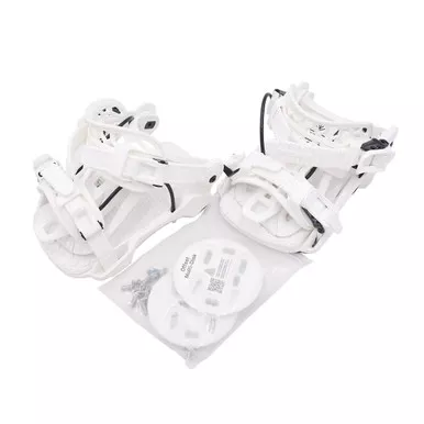 Open Box (Great condition, limited use): NIDECKER Fenix White S Bindings (N.26.BNU.FEF.WH.2S.1)