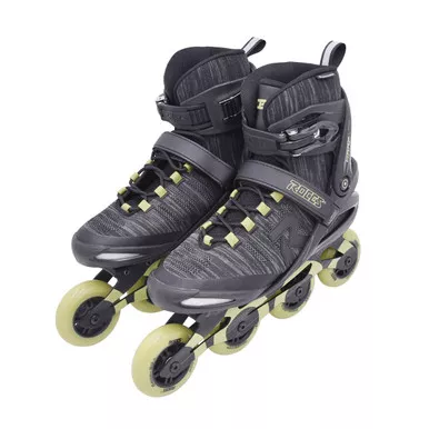 Open Box (Great condition, limited use): ROCES InlineWarp Thread Tif, Color: Black/Olive Green, Size: 11M (WARP-400874-00002-45)