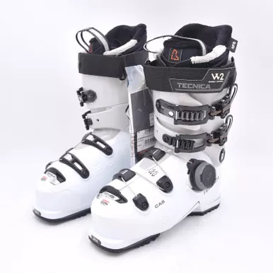 Open Box (Great condition, limited use): TECNICA Mach Boa Hv 95 W, Color: Cold White, Size: 24.5, Last: 103 Mm (20160JG2059-24.5)