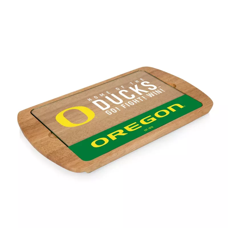 Oregon Ducks – Billboard Glass Top Serving Tray