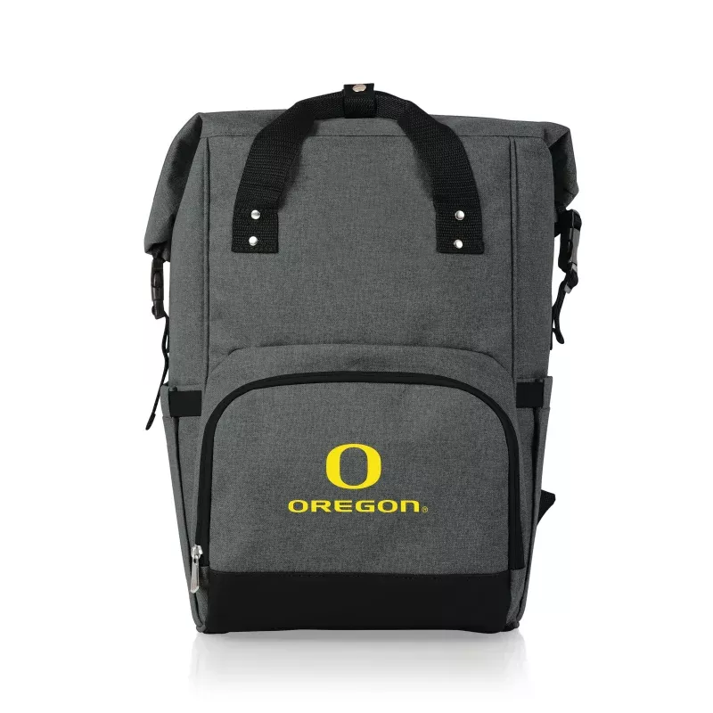 Oregon Ducks – On The Go Roll-Top Backpack Cooler