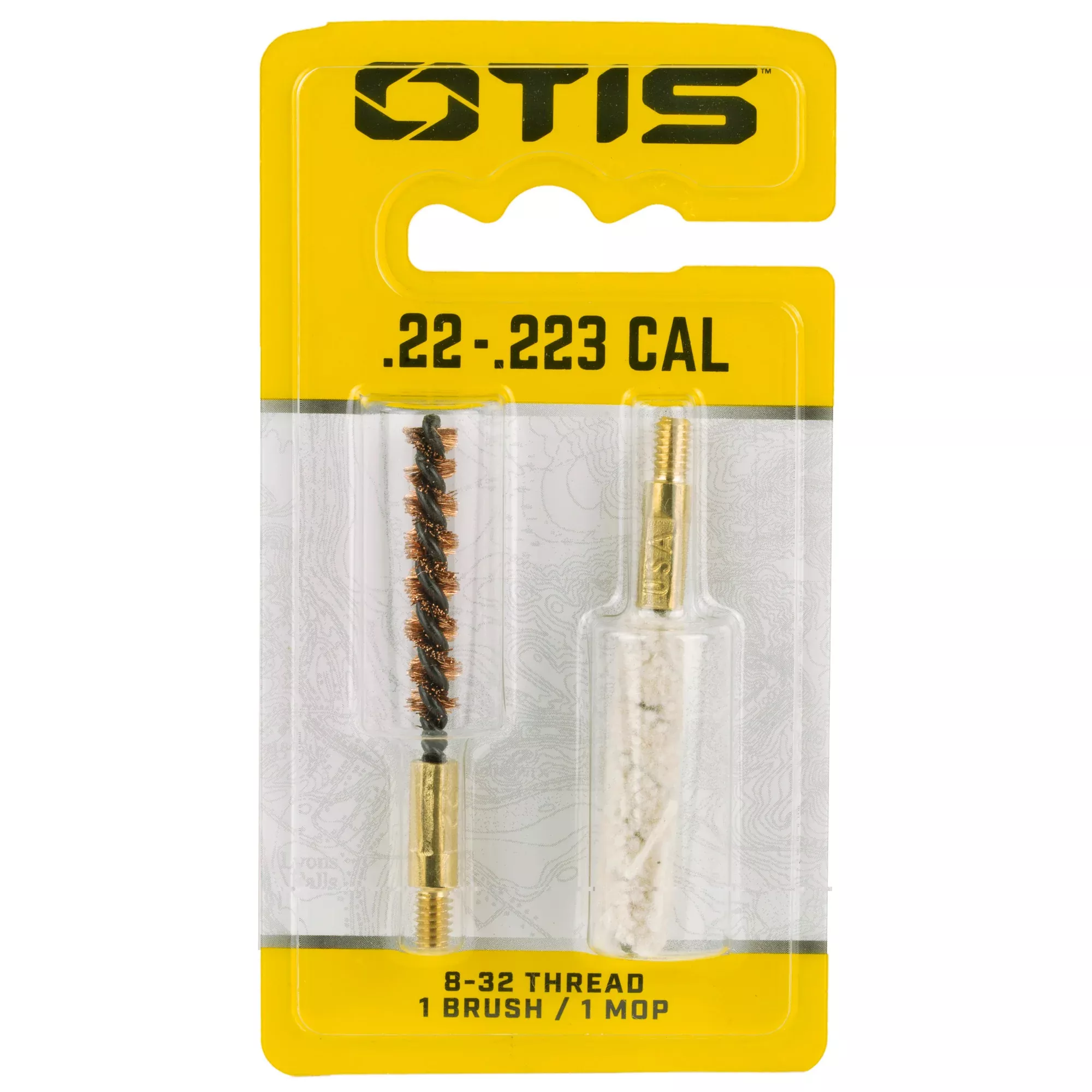 Otis Brush/mop Combo Pack .22/.220/.22-250/.223/5.56mm