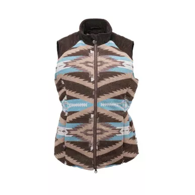 OUTBACK TRADING Women's Maybelle Light Brown Vest (29629-LBN)