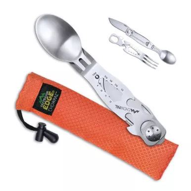 Outdoor Edge CPL-10C ChowPal™ Camp Utensil, Stainless