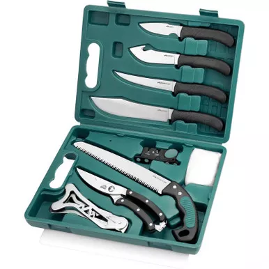Outdoor Edge GP-11 GamePro™ 11-Piece Game Processing Knife Set