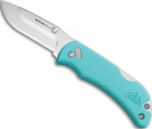 Outdoor Edge Razor-mini 2.2″ – Seafoam Pms W/2 Blades