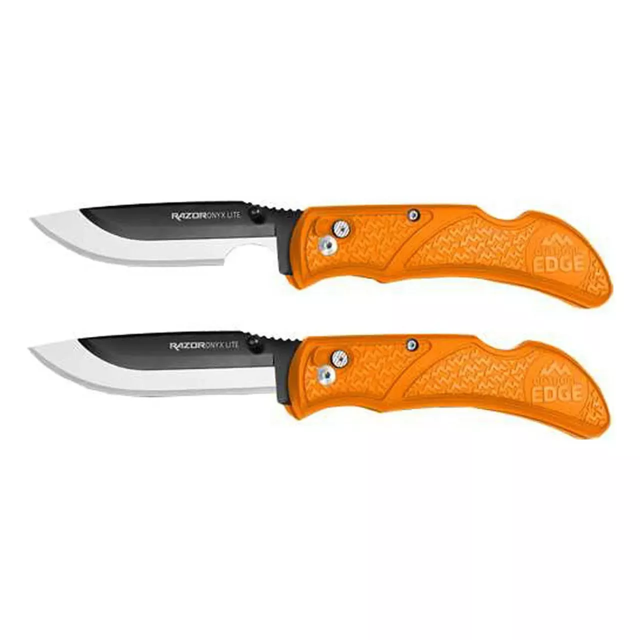 Outdoor Edge Razor Onyx 3" 2-Pack Knife Set with 2 Blades OE-P242OXB30-2C