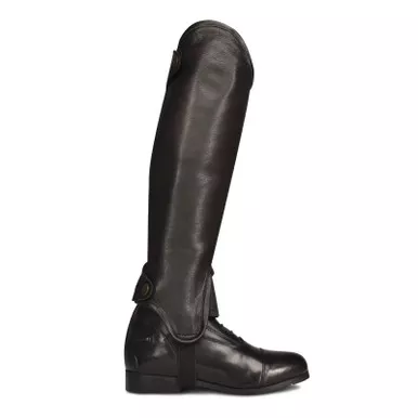 OVATION Women's Precise Fit Leather Calf 13 Black Half Chap (467583C13)
