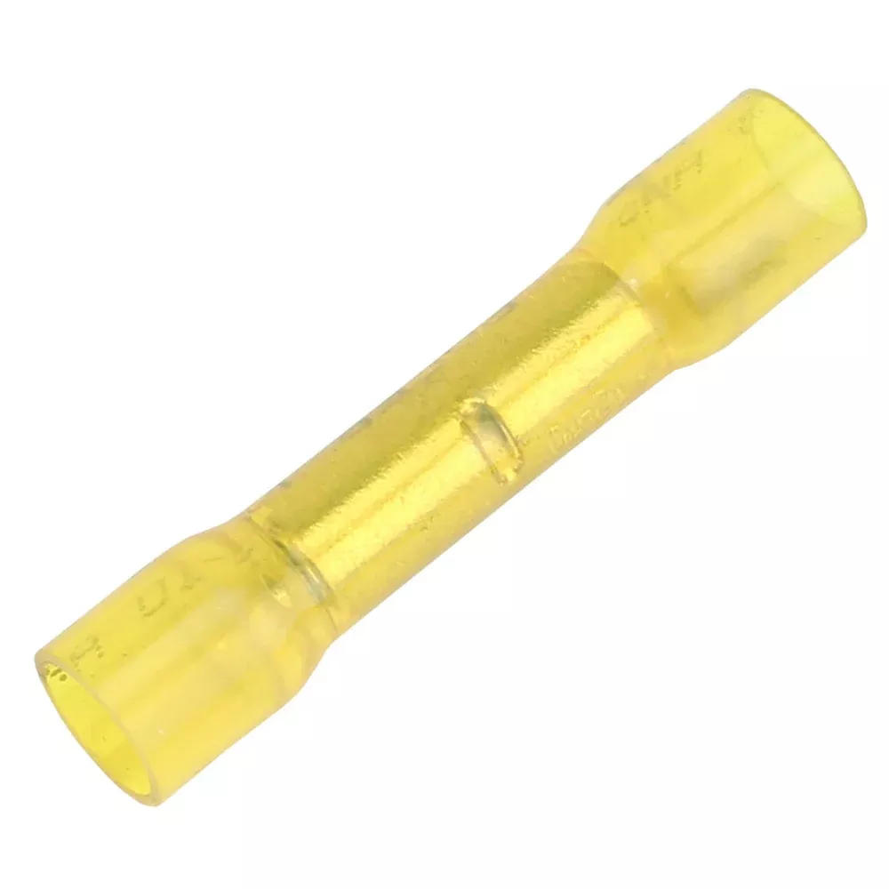 Pacer 12-10 AWG Heat Shrink Butt Connector – 25 Pack