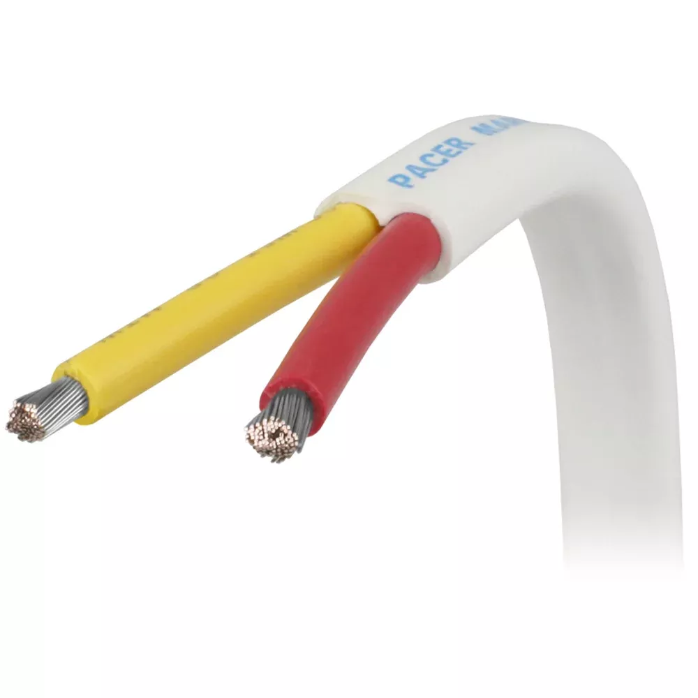 Pacer 14/2 AWG Safety Duplex Cable – Red/Yellow – 250′
