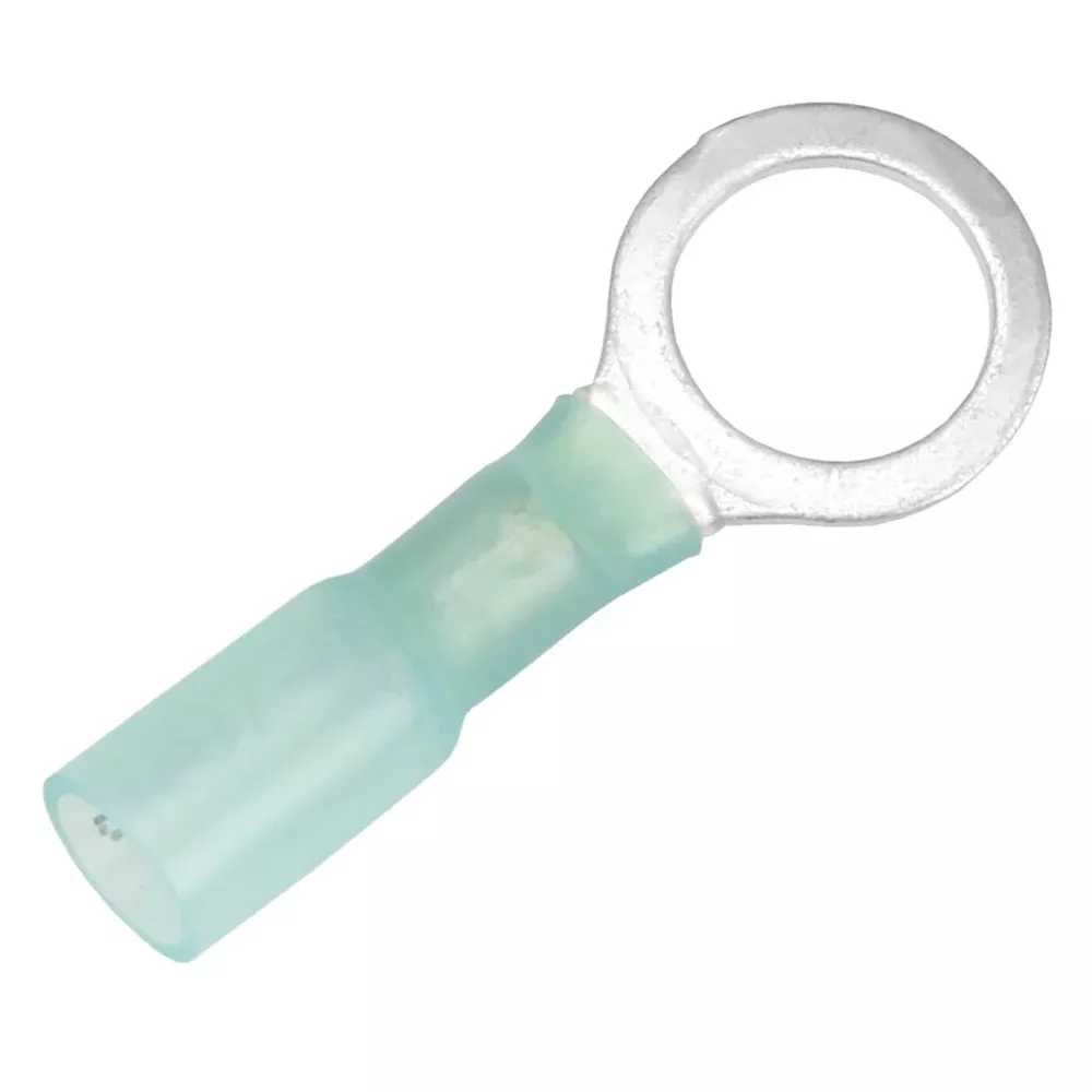 Pacer 16-14 AWG Heat Shrink Ring Terminal – 3/8″ Stud Size – 25 Pack
