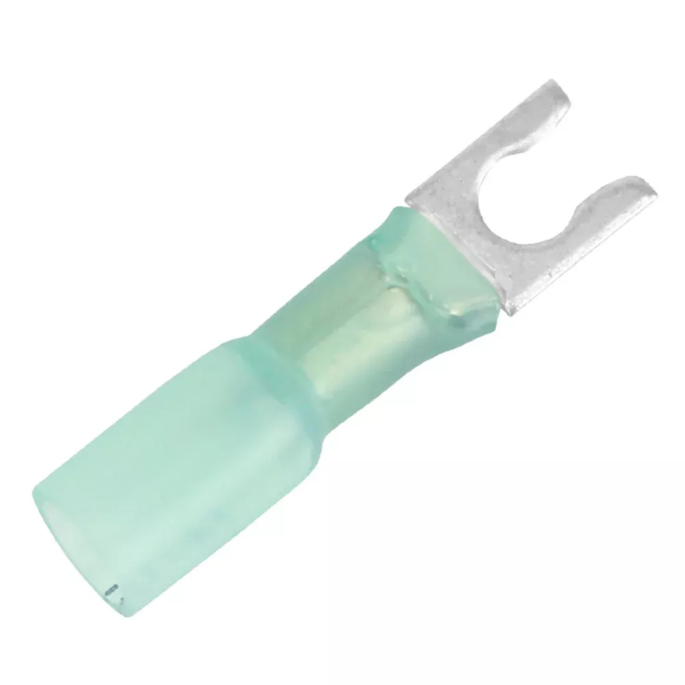 Pacer 16-14 AWG Heat Shrink Spade Terminal – #10 Stud Size – 25 Pack
