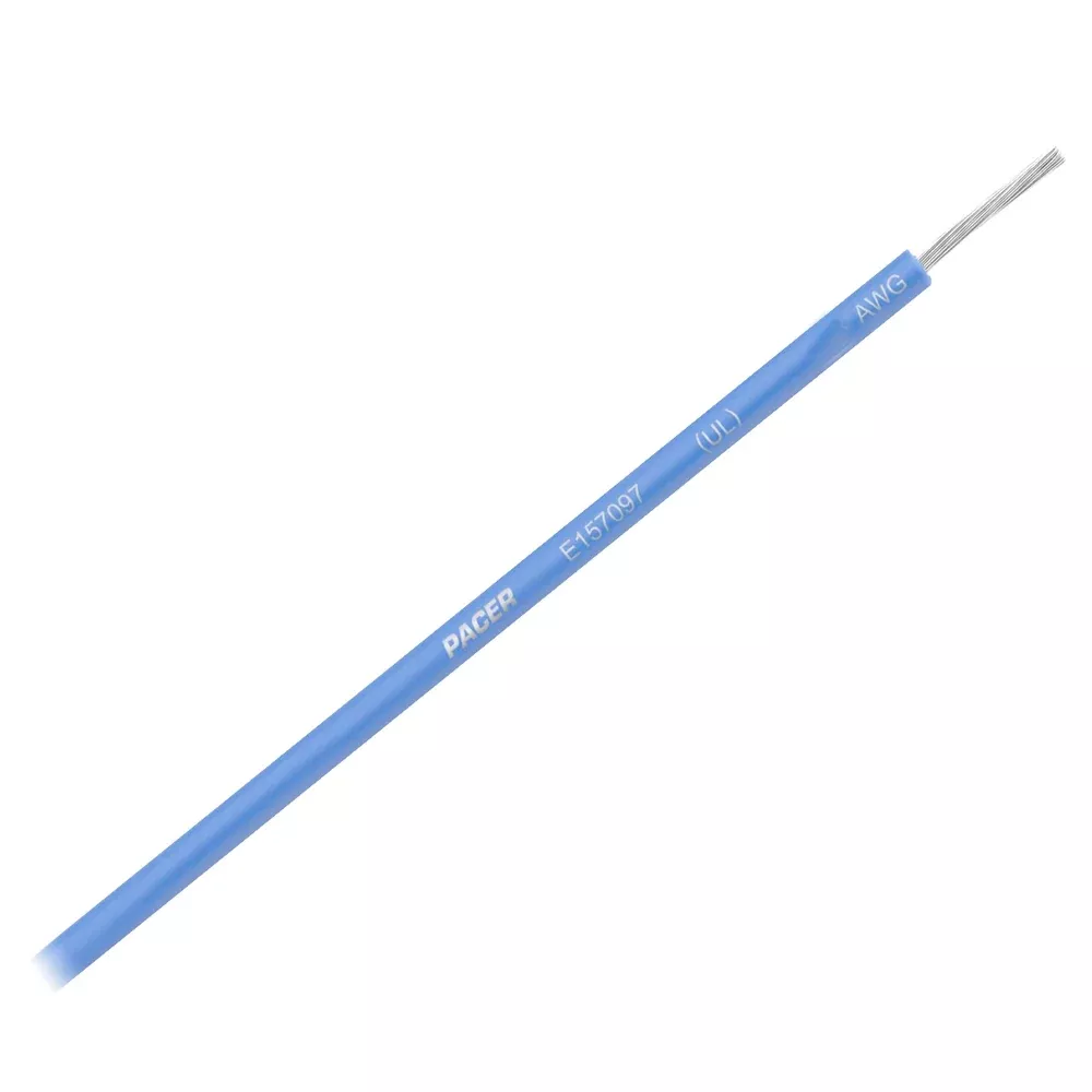 Pacer Blue 12 AWG Primary Wire - 25'