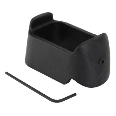 Pachmayr 03852 Mag Sleeve made of Polymer with Black Finish for Glock 19,23 Mags to fit Glock 26 & 27 Models