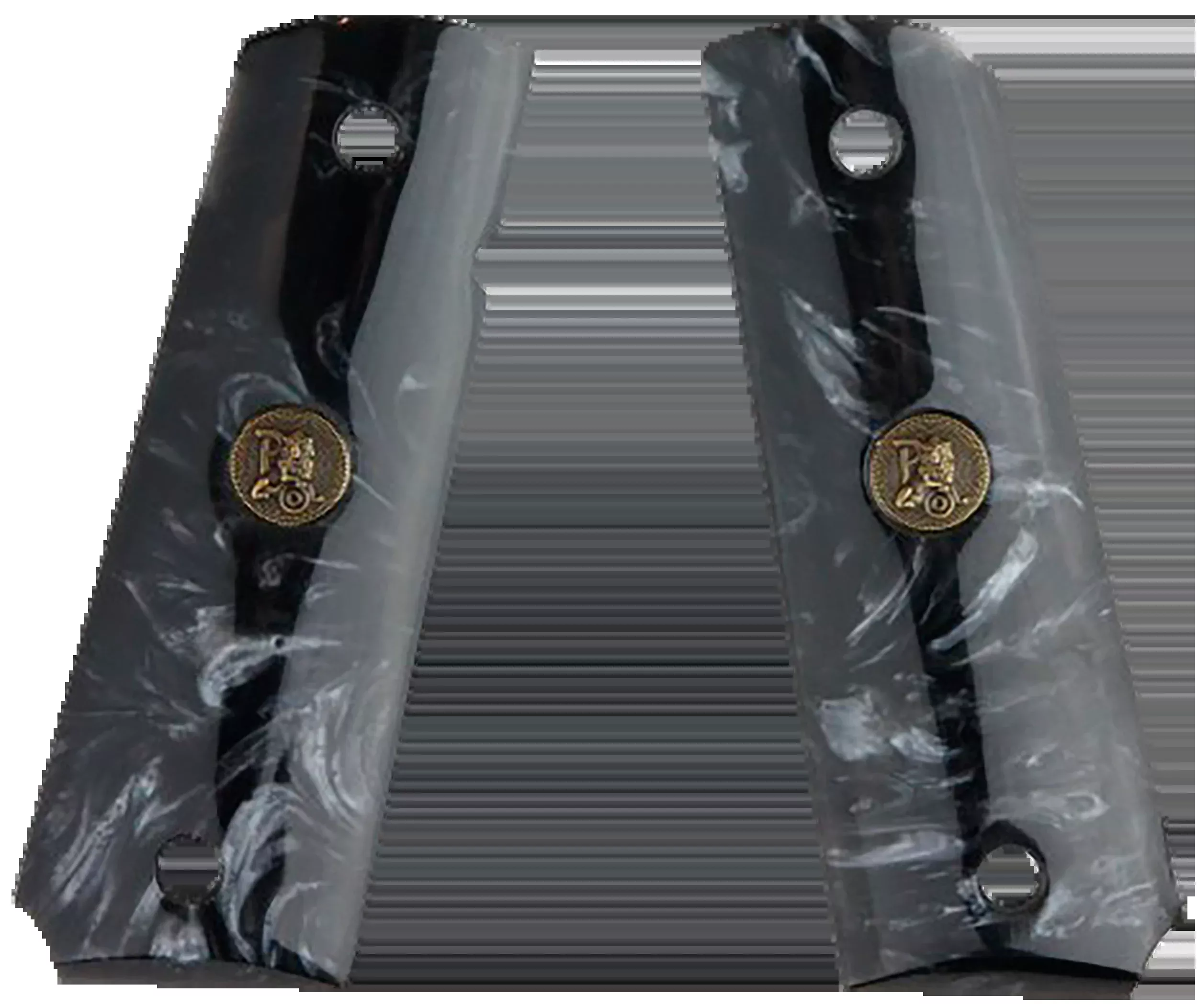 Pachmayr Grips 1911 Full Size - Black Pearl Smooth
