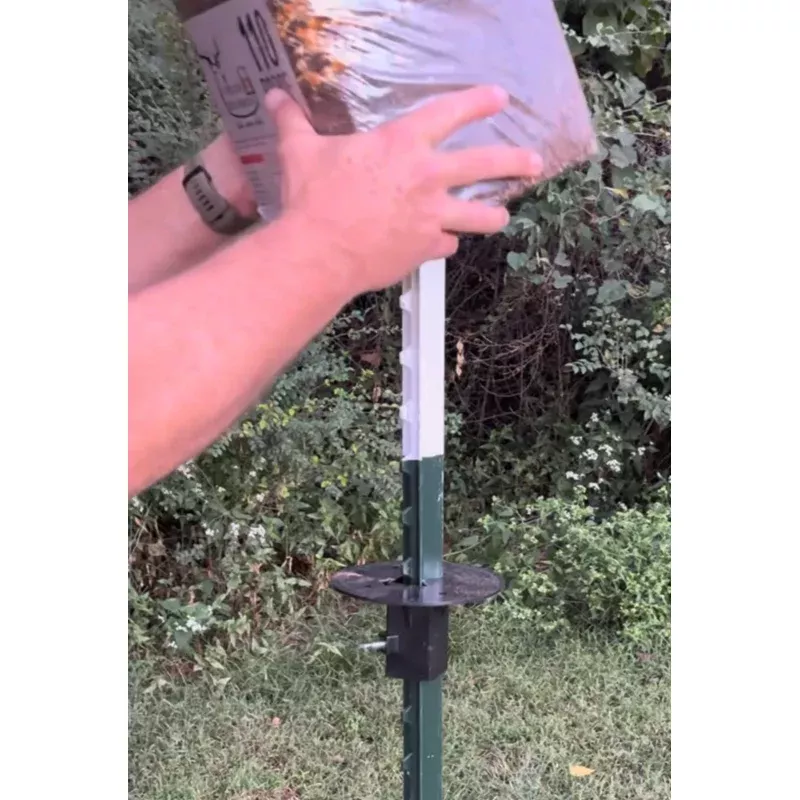 Patented Feed Block Mount T-Post