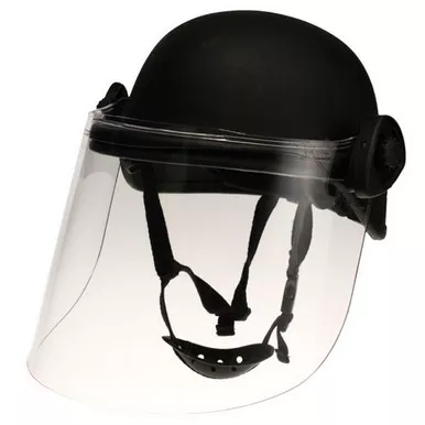 Paulson Manufacturing DK5-H.150 Tactical Face Shield, Field Mount, PASGT Helmet Compatibility