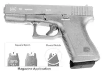 Pearce Grip Enhancer For – Glock Dropfree Magazines!