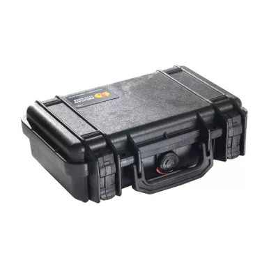 Pelican 1170000110 Protector Case Black Polypropylene Holds Handgun