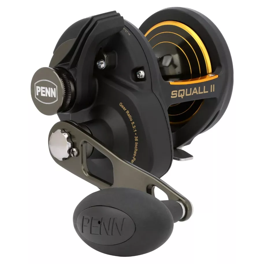 Penn Squall II Lever Drag Conventional Reel - 30 5.3:1
