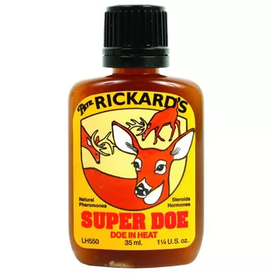 Pete Rickard LH550 Super Doe #550, 1.25 Ounce, Yellow