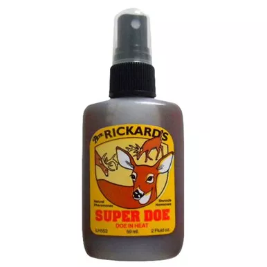 Pete Rickard LH552 Super Doe Scent Spray, 2 Ounce, Black