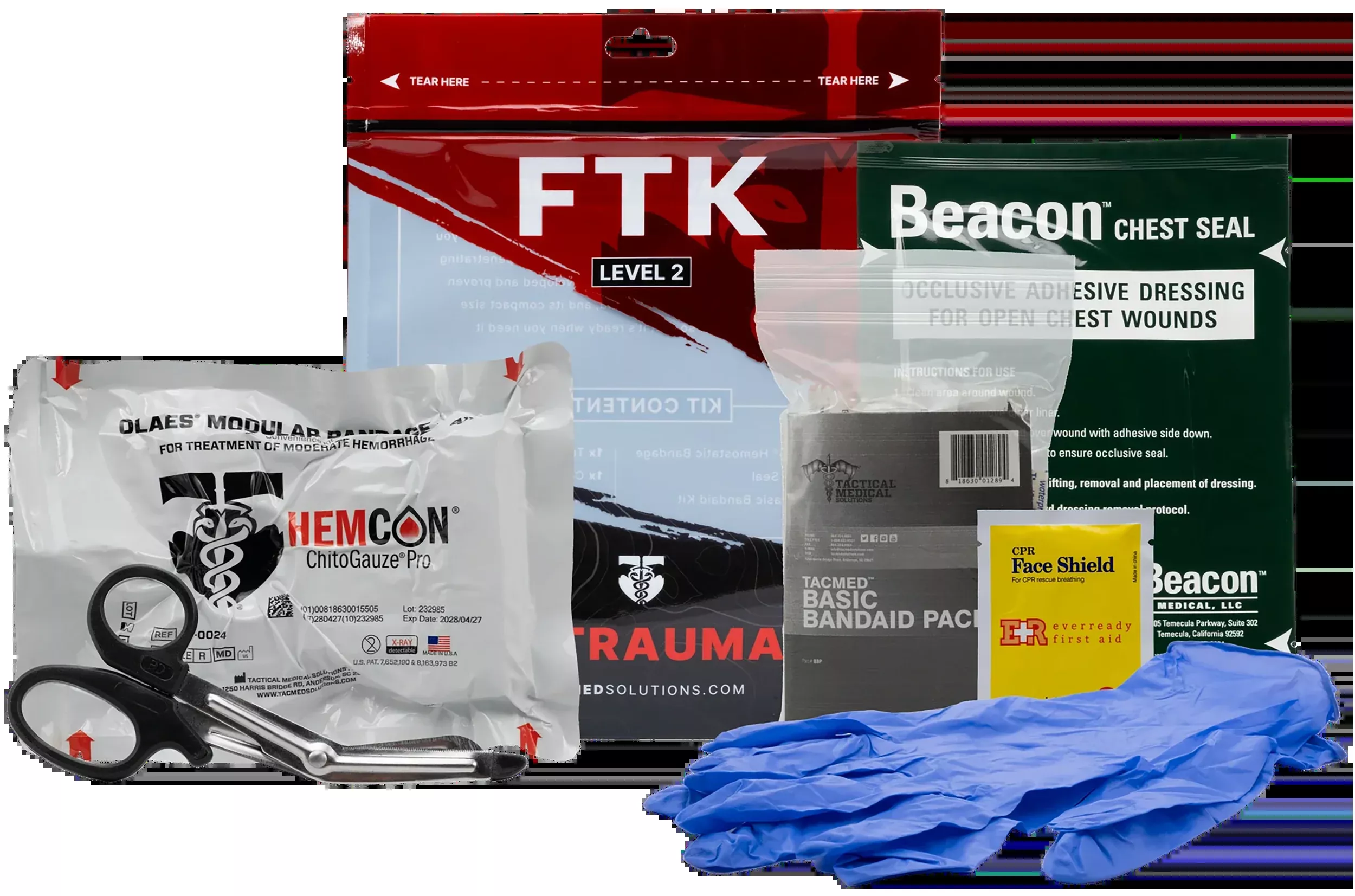 Phalanx Trauma Kit, Tacmed 80-0116Level 2Field Trauma Kit