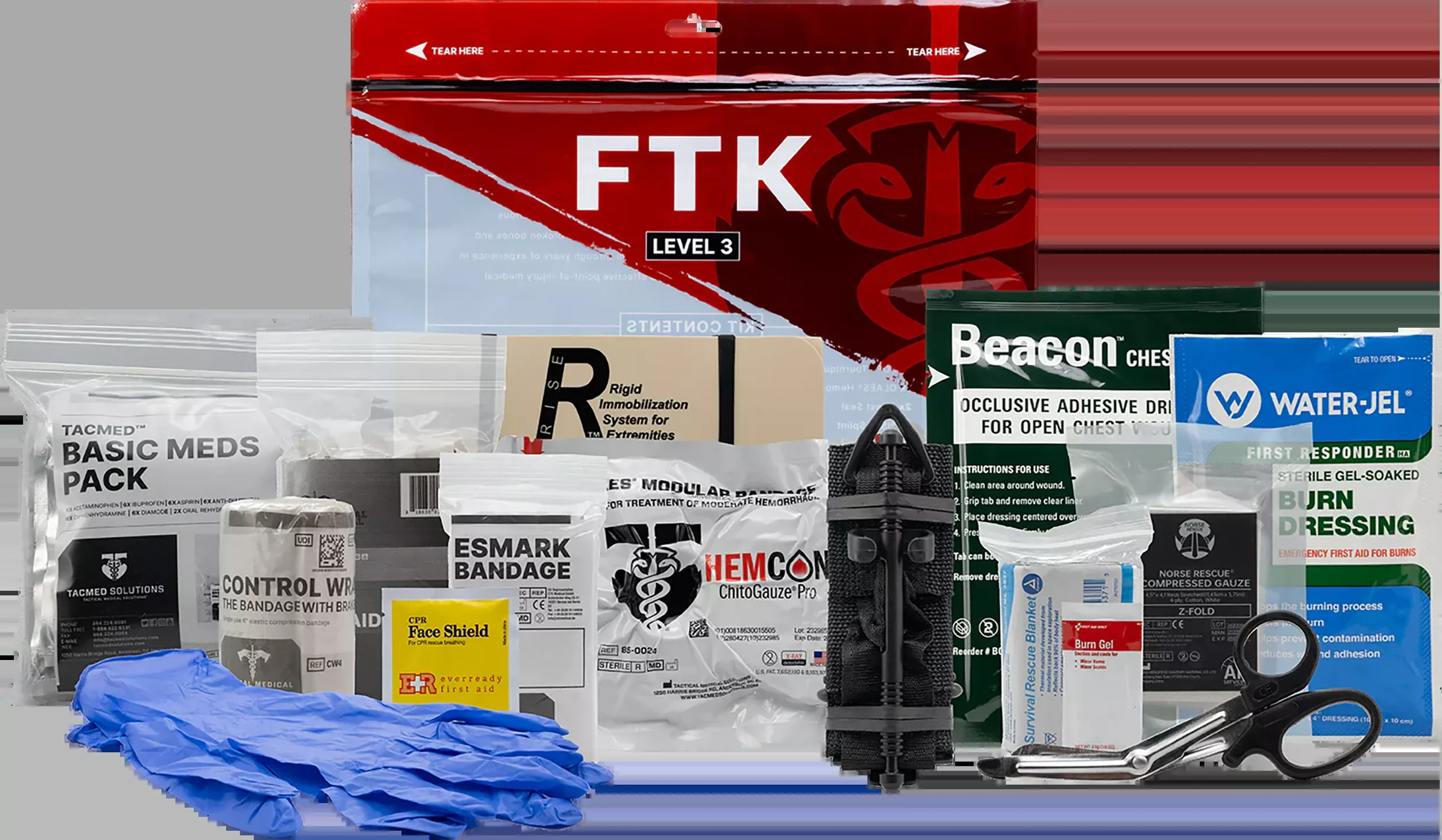 Phalanx Trauma Kit, Tacmed 80-0118Level 3Field Trauma Kit