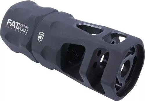 Phase 5 Muzzle Brake Fatman - .30 Cal 5/8x24 Black
