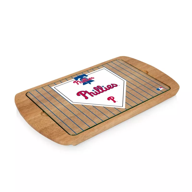 Philadelphia Phillies – Billboard Glass Top Serving Tray