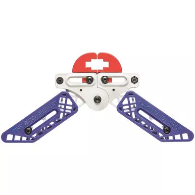 Pine Ridge 2559-WBR Kwik Stand Bow Support, White/Red/Blue