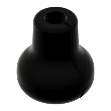 Pine Ridge Beak Button Nose-Kisser - Black
