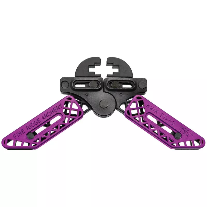 Pine Ridge Kwik Stand Bow Support Purple/Black