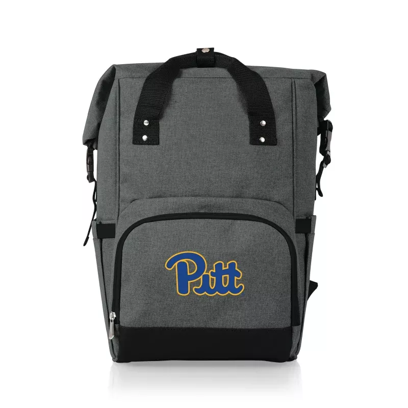 Pittsburgh Panthers – On The Go Roll-Top Backpack Cooler