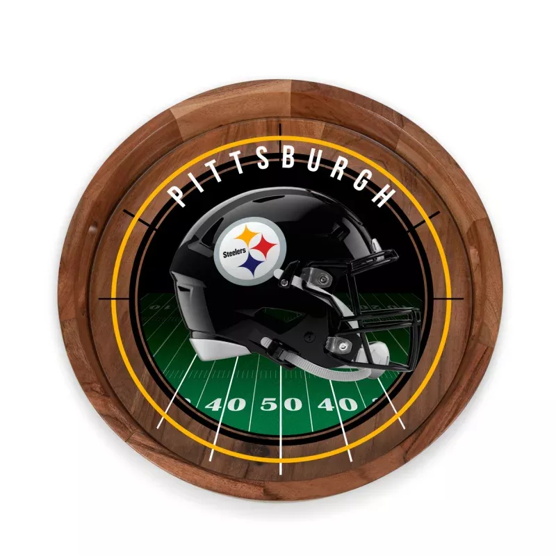 Pittsburgh Steelers – Barista Serving Tray with Glass Insert