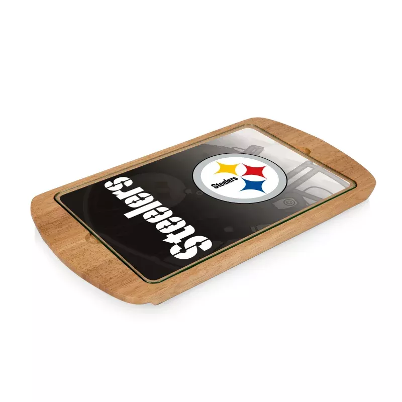Pittsburgh Steelers – Billboard Glass Top Serving Tray