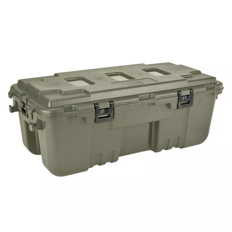 Plano Hinged Sportman's Trunk Green