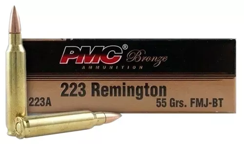 PMC Bronze Battle Pack 223 Rem 55 Gr. FMJBT 200/Box