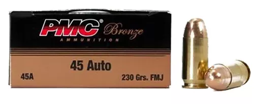 PMC Bronze Battle Pack 45 ACP 230 Gr. Full Metal Jacket (FMJ) 250/Box
