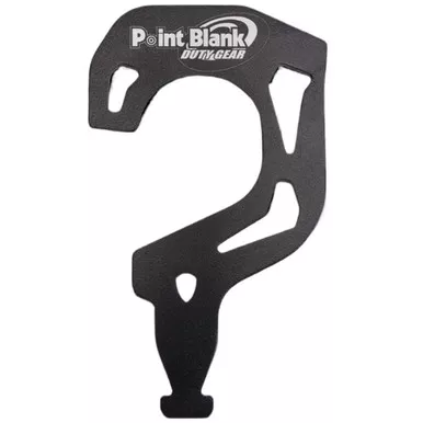 Point Blank Duty Gear BHH0000TAC Aluminum Belt Hanger Hook, Black