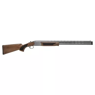 Pointer KAR1228GRY Acrius Full Size 12 Gauge Break Open 3" 2rd 28" Black Over/Under Vent Rib Barrel, Gray Cerakote Steel Receiver, Fixed Turkish Walnut Stock, Ambidextrous