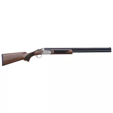 Pointer KAR2028 Acrius Full Size 20 Gauge Break Open 3" 2rd 28" Black Vent Rib Barrel, Nickel Steel Laser Etched Receiver, Fixed Turkish Walnut Stock, Ambidextrous