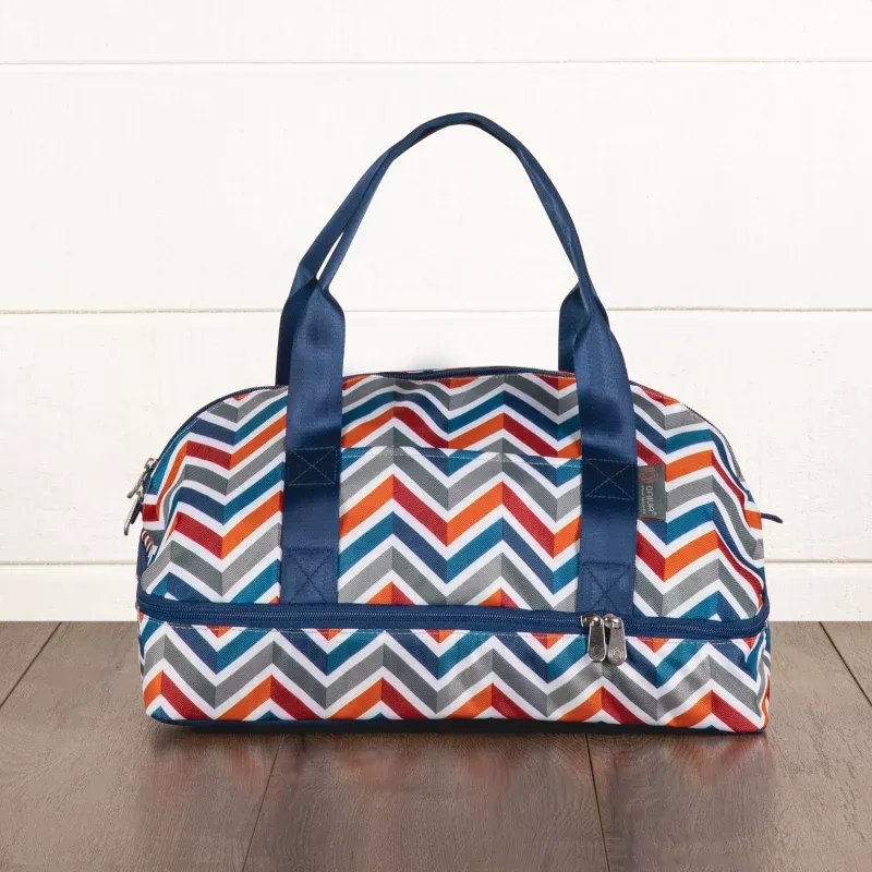 Potluck Casserole Tote|Black&Red & Black Buffalo Plaid Pattern&Vibe Collection&Anthology Collection