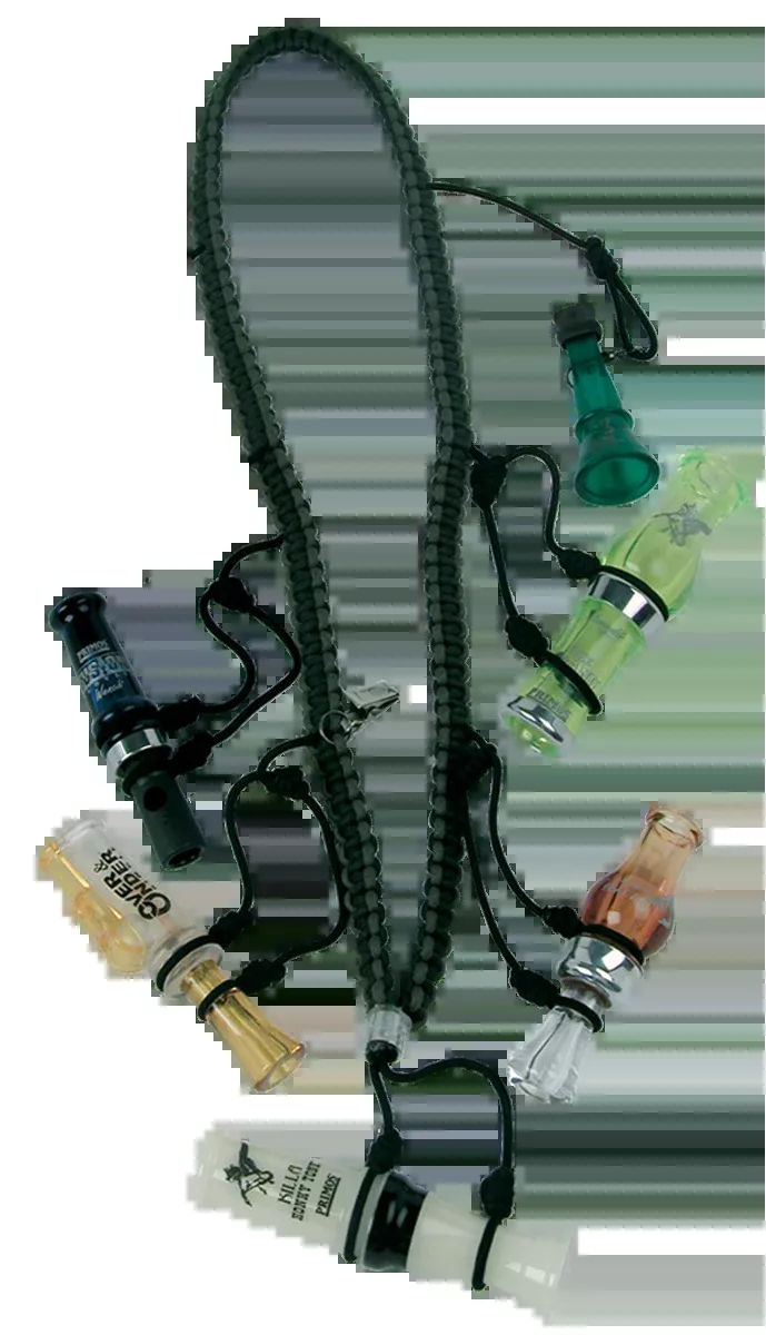 Primos Waterfowler's Call Lanyard, Prim 69628Waterfowlers 5 Call Lanyard