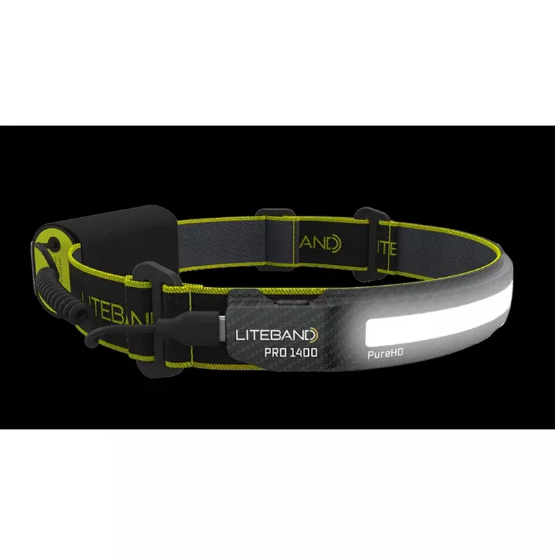 PRO 1400 Lumen PureHD Wide Beam Rechargeable Headlamp